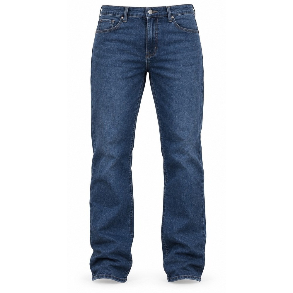 Buffalo David Bitton Axel Slim Stretch Jeans Mens 40x32 Medium Wash Blue Denim